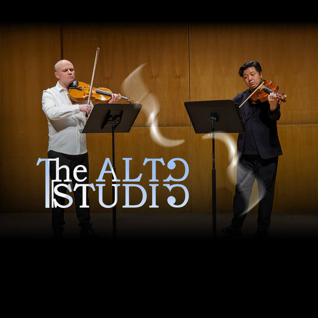 the Alto Studio concert promotion cover